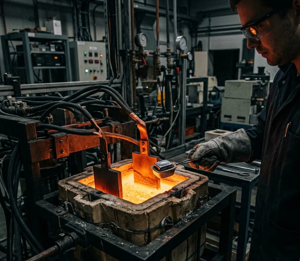 Molten salt electrolysis Molten salt electrolysis